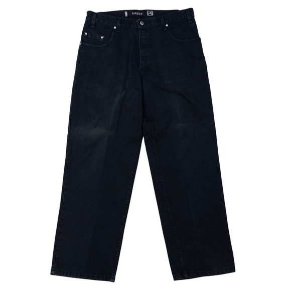 Vintage 90s Levis SilverTab Baggy Jeans Mens Size 35 Skater Grunge Black - Picture 1 of 9